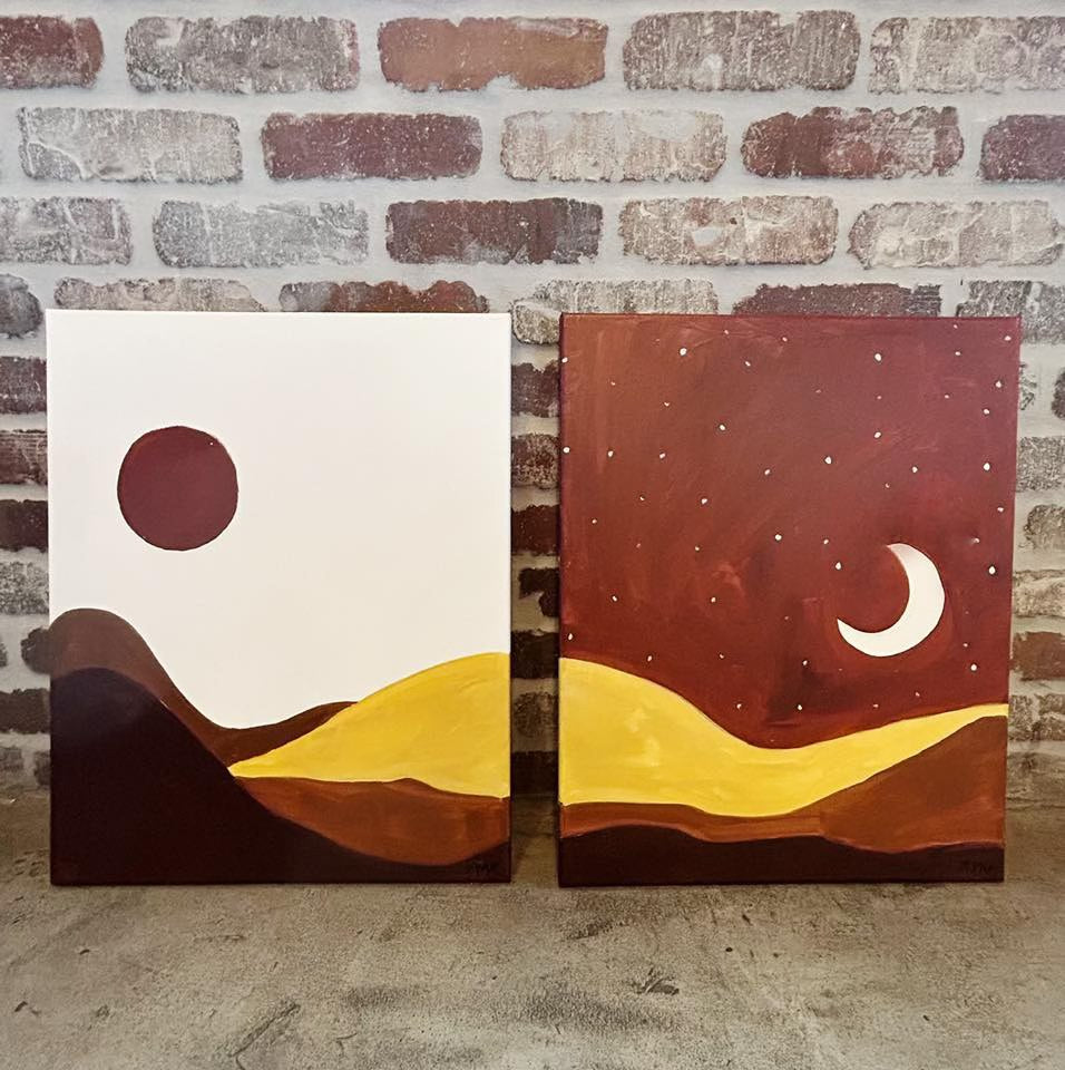 Couples Paint Night Canvas Class - Friday, May 23rd - 6:30-8:30PM