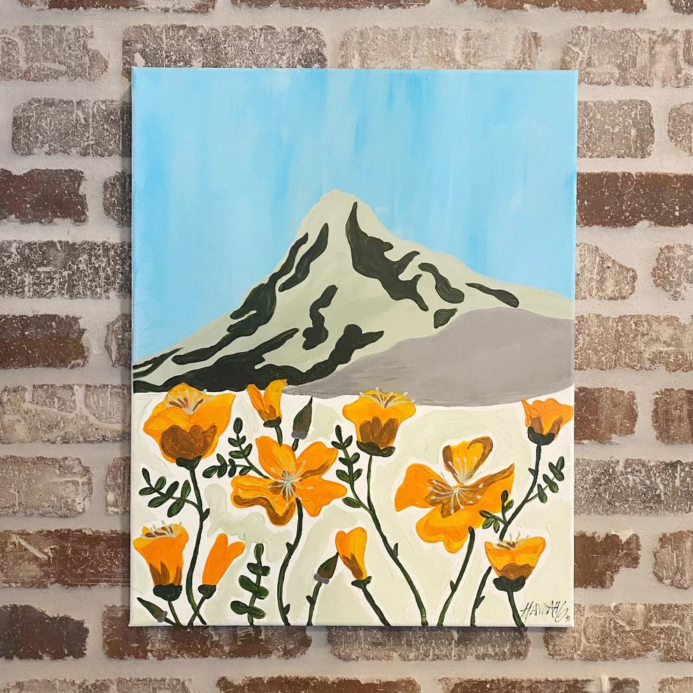 Wildflower Canvas Class - Friday, May 30th - 6:30-8:30PM