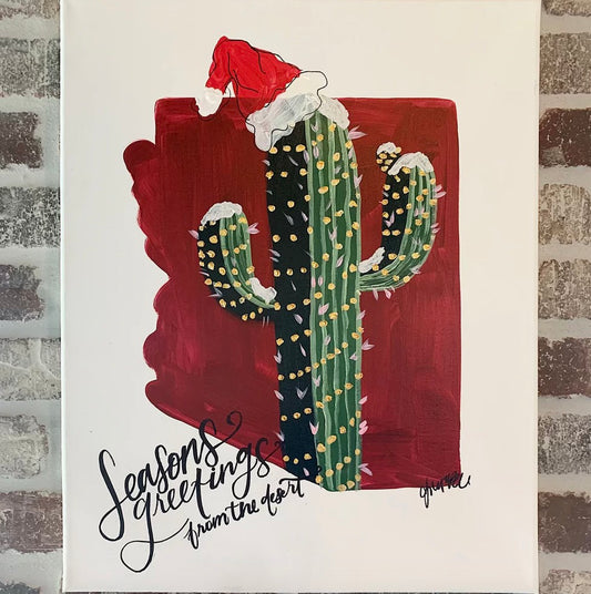 AZ Christmas Canvas Class - Friday, November 14th - 6:30-8:30PM