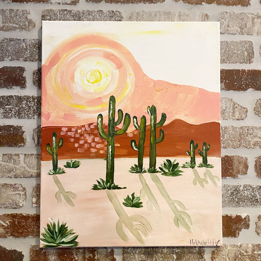 AZ Desert Canvas Class - Friday, March 22nd - 6:30-8:30PM