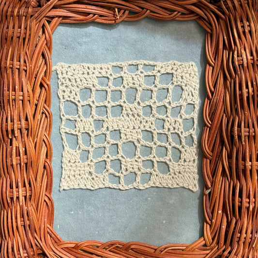 Filet Crochet Workshop -  Thursday, July 16th 6-8PM