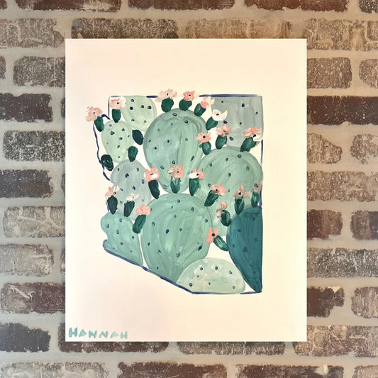 AZ Cacti Canvas Class - Friday, August 22nd - 6:30-8:30PM