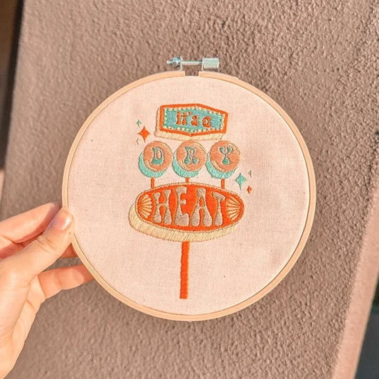 Embroidery Workshop - Saturday, June 15th - 3:30-5:30PM