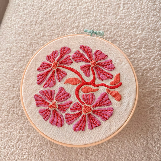 Beginner Embroidery Workshop - Saturday, April 18th- 3:30-5:30PM