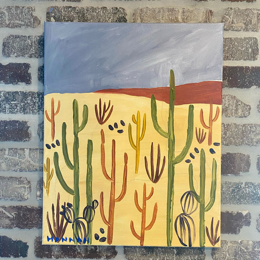 Summer Desert Canvas Class - Friday, June 27th @ 6:30-8:30PM