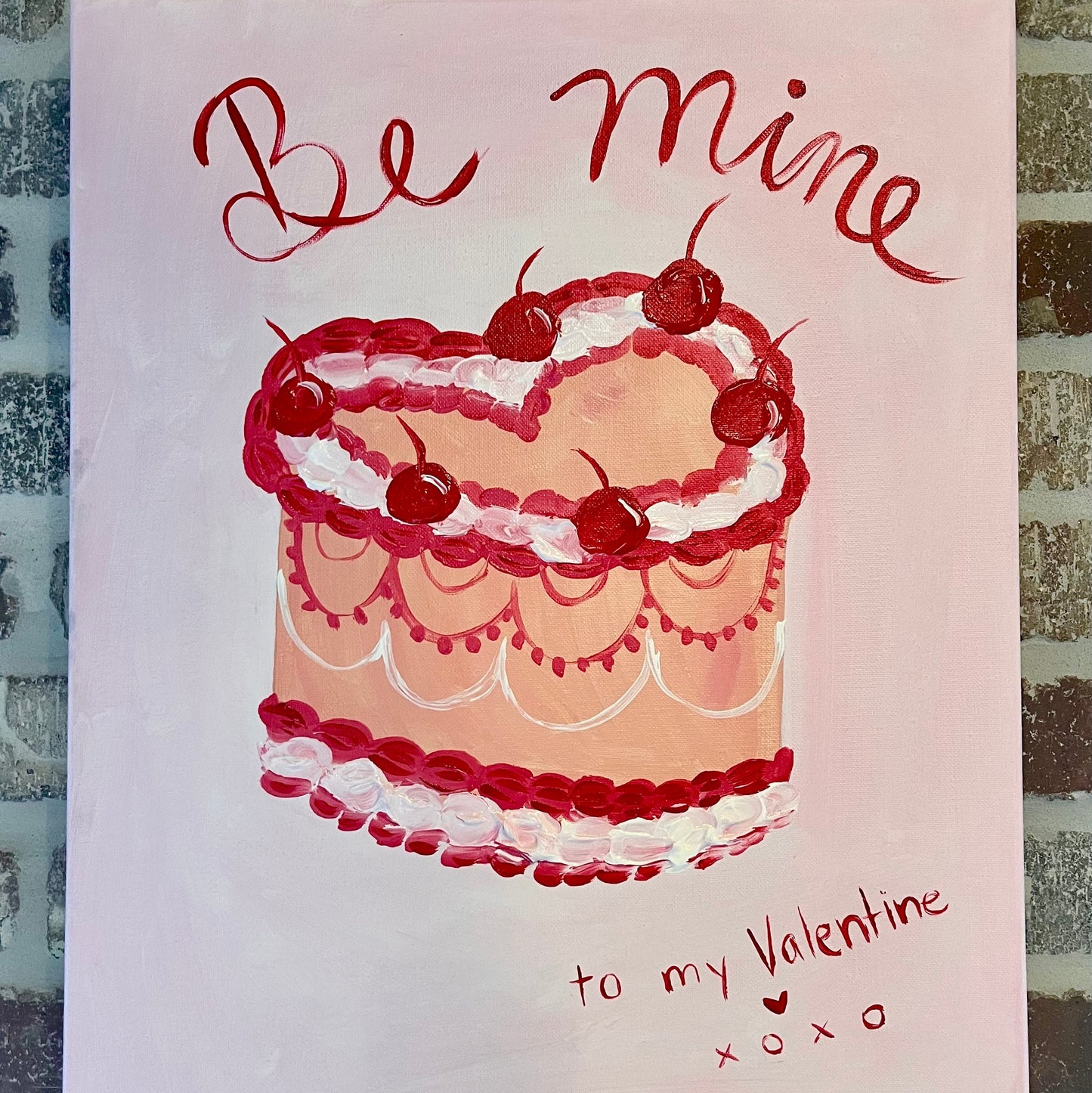 Be Mine Canvas Class - Friday, February 6th - 6:30-8:30PM