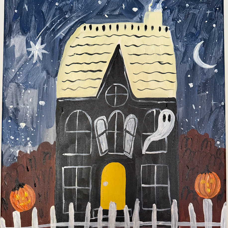 Happy Halloween! Canvas Class - Saturday, October 31st 2:30-4:30 PM